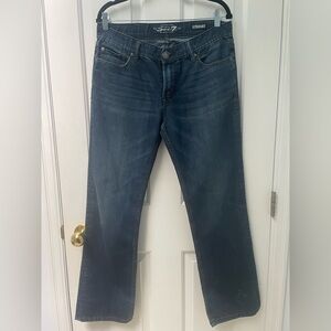 32”x 31” Seven7 Dark Blue Jeans - Classic Straight Fit